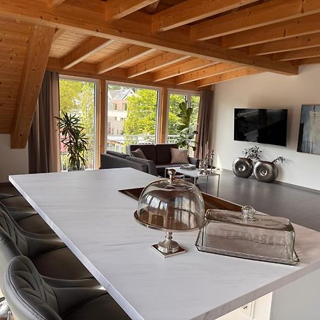 Moderne Ferienunterkunft/Wohnung Burgthann Eksteriør billede