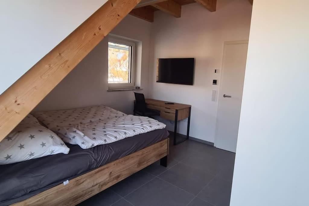 Moderne Ferienunterkunft/Wohnung Burgthann Eksteriør billede