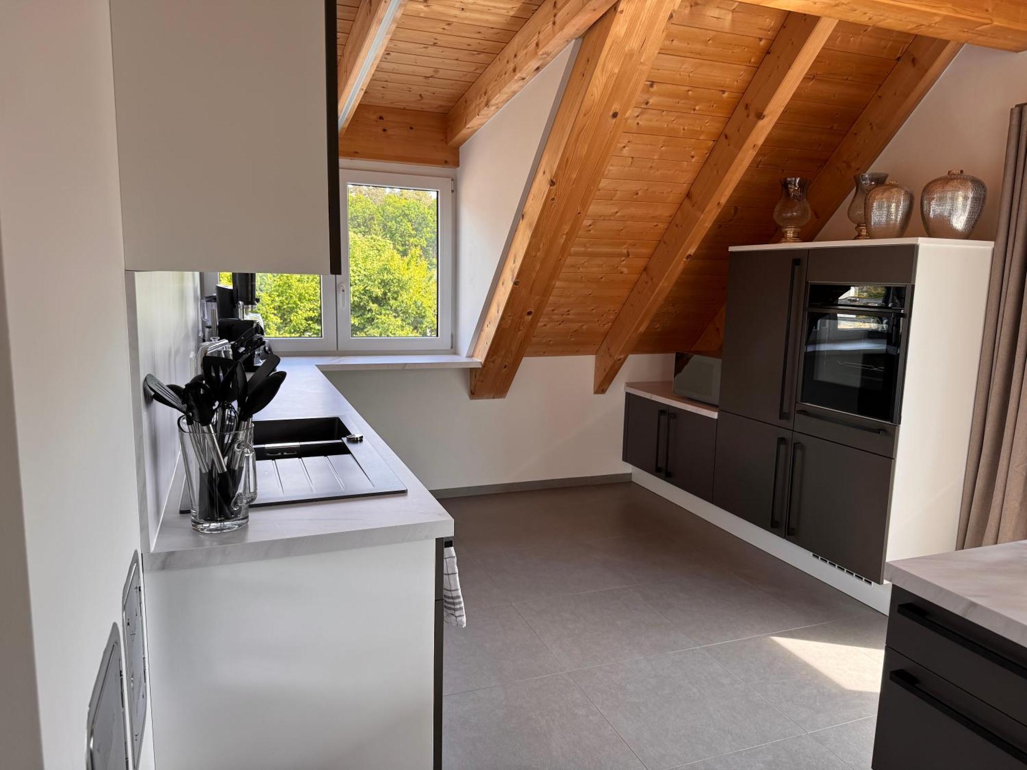 Moderne Ferienunterkunft/Wohnung Burgthann Eksteriør billede