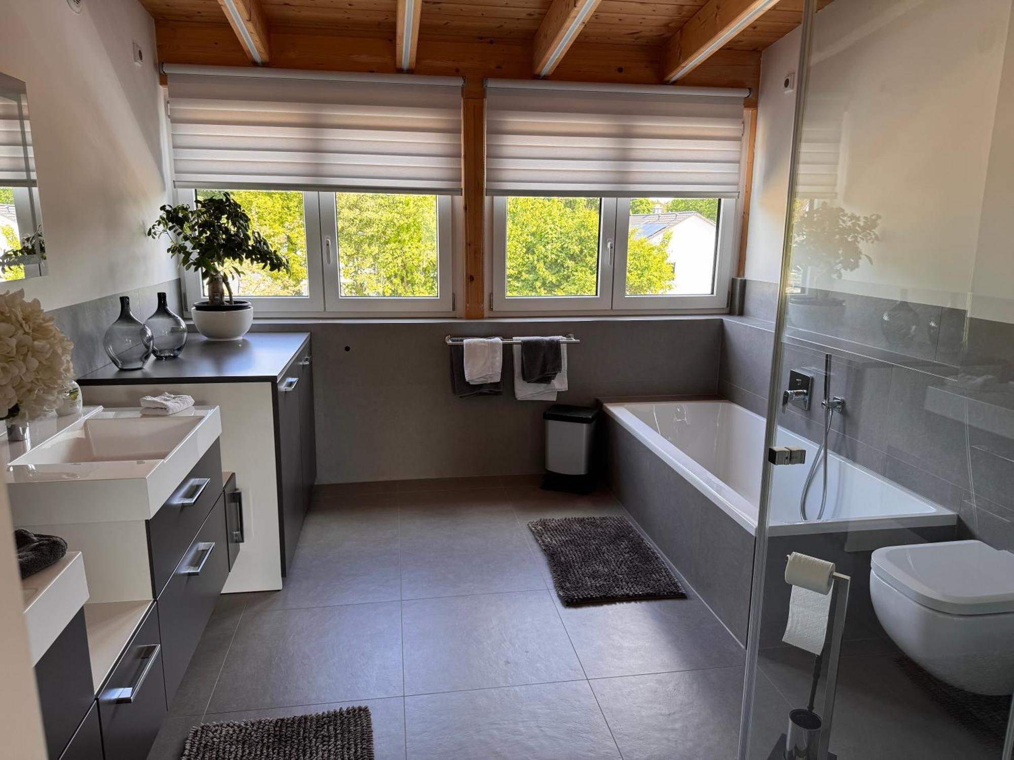 Moderne Ferienunterkunft/Wohnung Burgthann Eksteriør billede