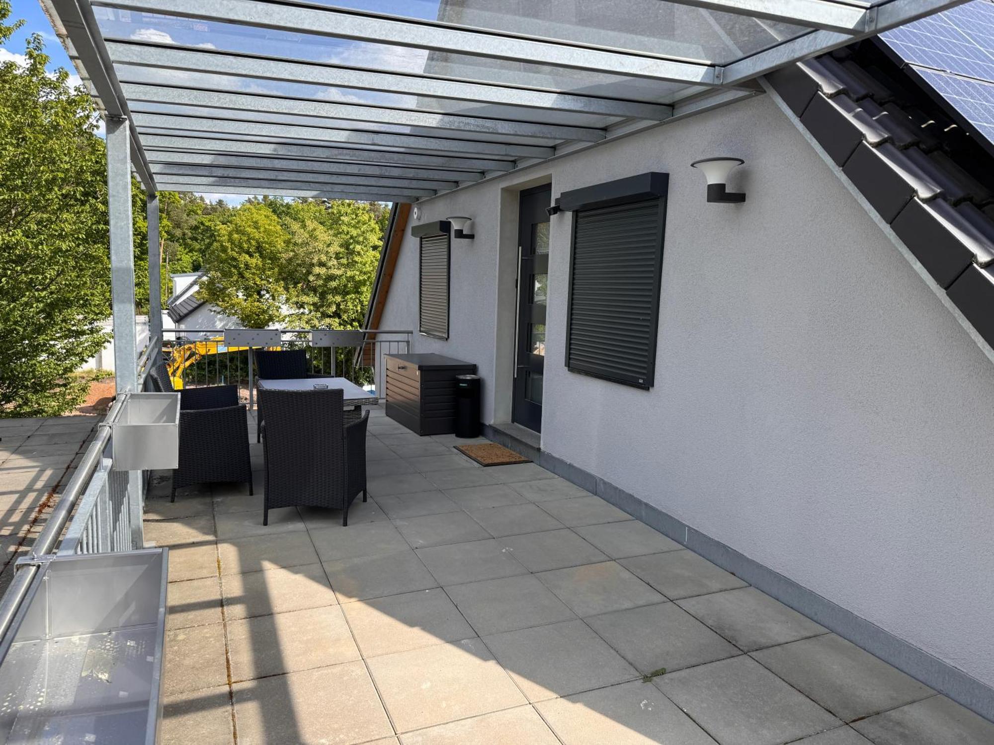 Moderne Ferienunterkunft/Wohnung Burgthann Eksteriør billede